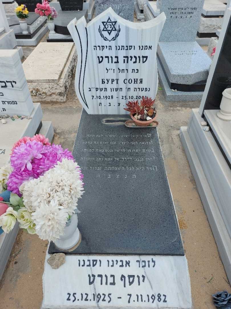 קברו של סוניה בורט. תמונה 1