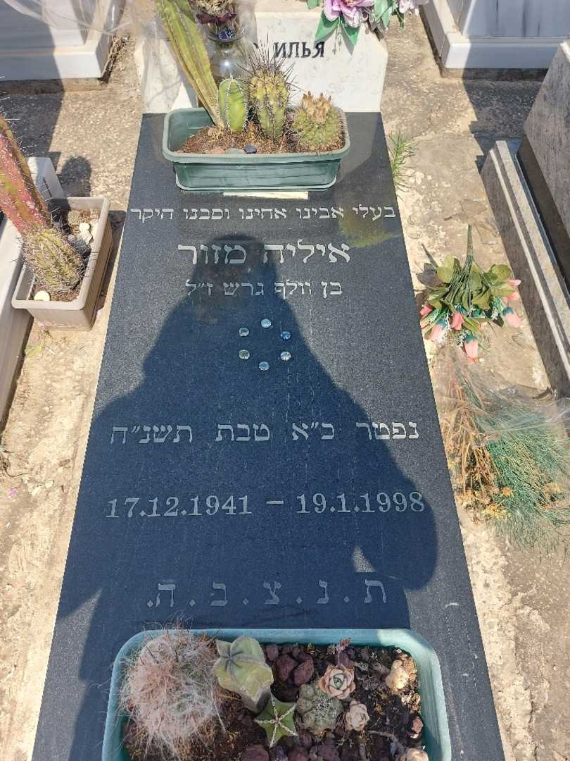 קברו של איליה מזור. תמונה 1