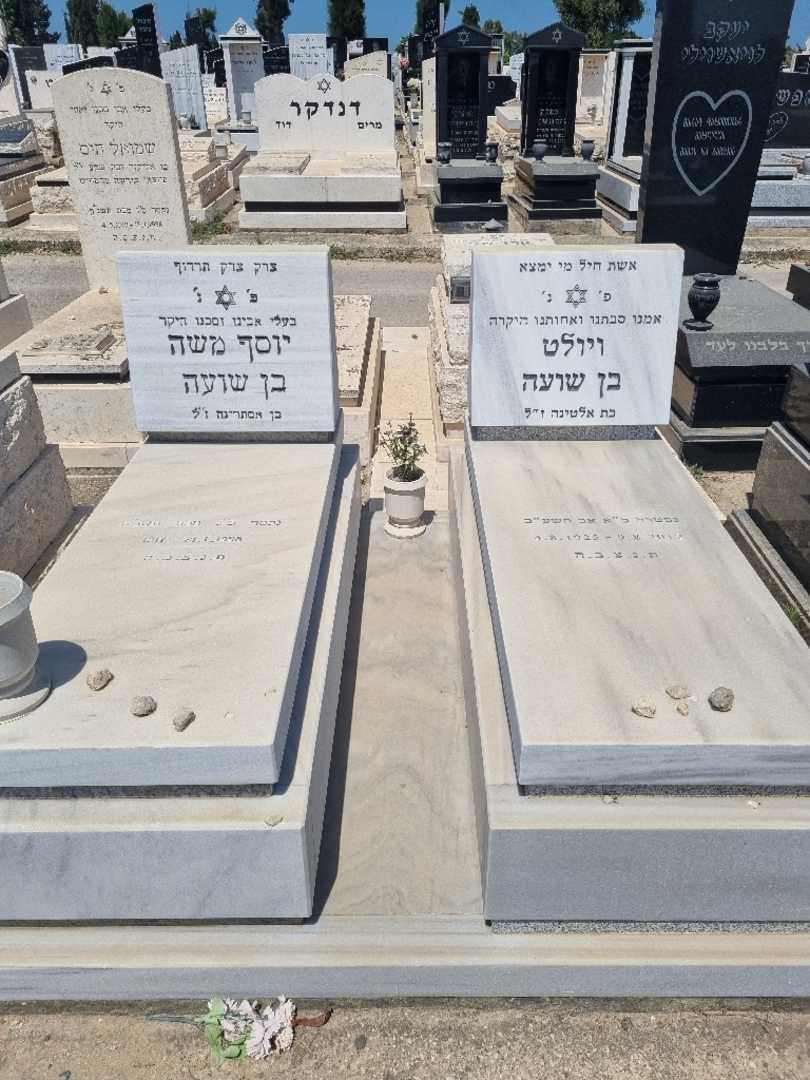 קברו של ויולט בן שועה. תמונה 1