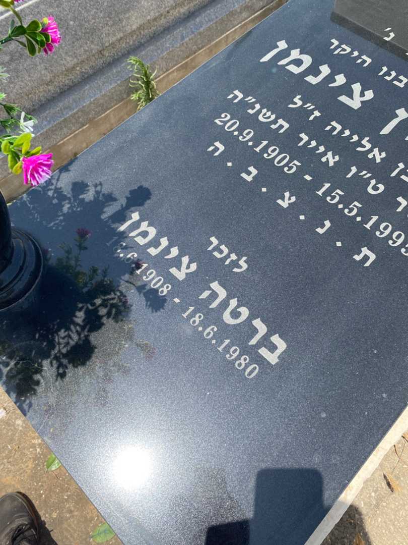 קברו של סמיון צינמן. תמונה 2