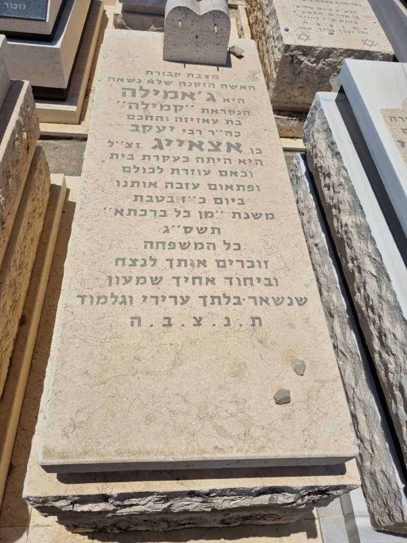 קברו של ג'אמילה אצאייג. תמונה 1