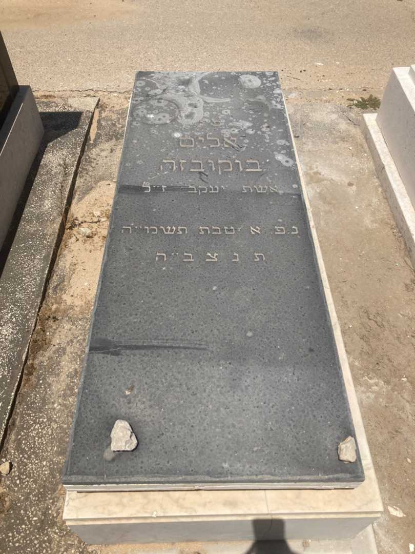 קברו של אליס בוקובזה. תמונה 1