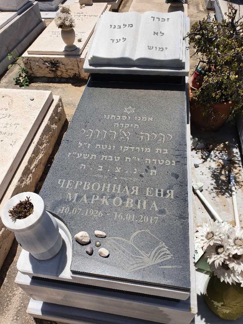 קברו של יניה צ'רווני. תמונה 1