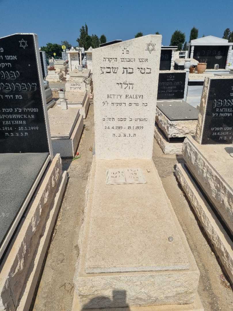 קברו של בת שבע הלוי. תמונה 1