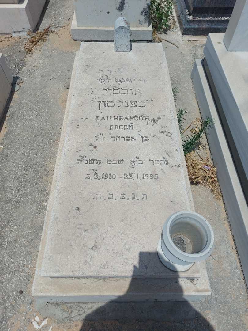 קברו של אובסיי כצנלסון. תמונה 1
