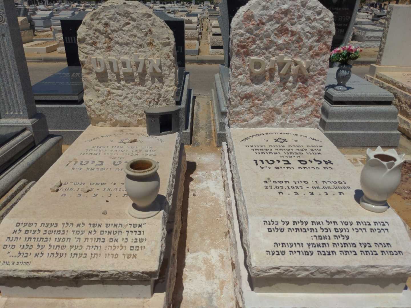 קברו של אלברט ביטון. תמונה 1