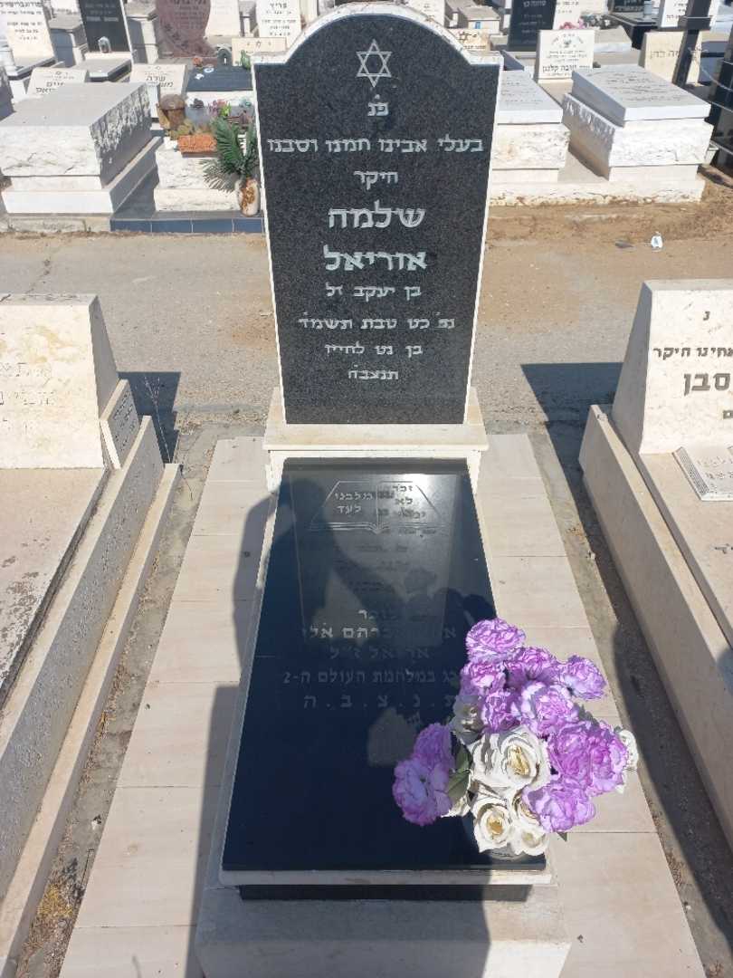 קברו של שלמה אוריאל. תמונה 1
