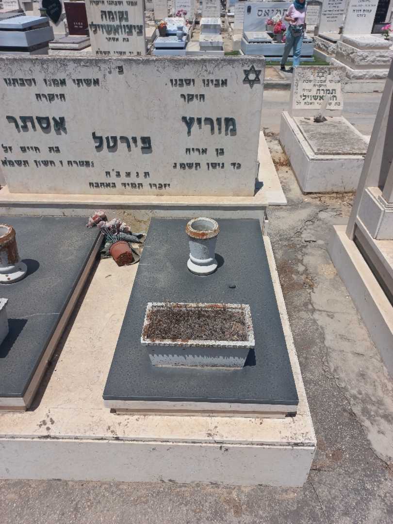 קברו של מוריץ פירטל. תמונה 1