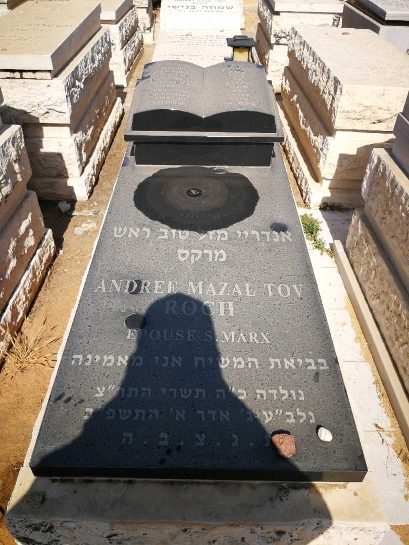 קברו של אנדריי מזל טוב מרקס. תמונה 1
