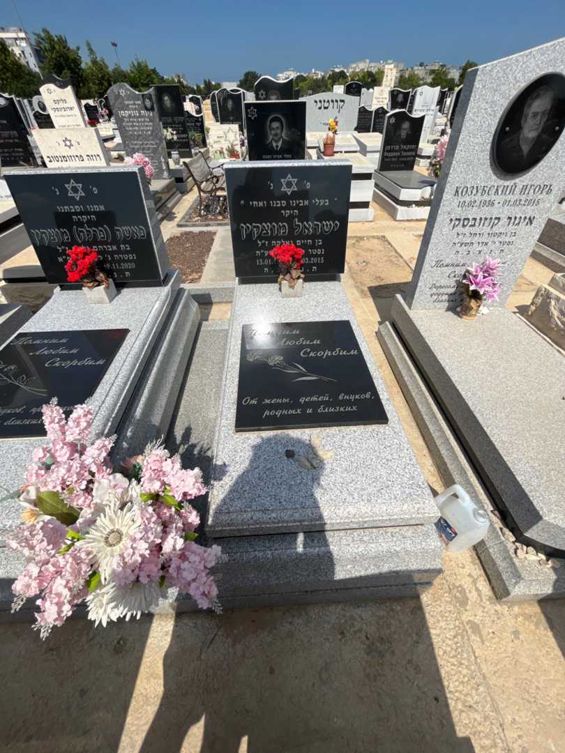 קברו של ישראל מוצקין. תמונה 2