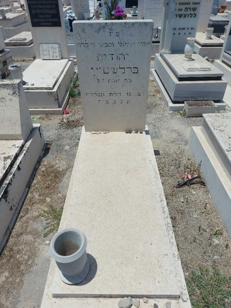 קברו של יהודית פרלשטיין. תמונה 1