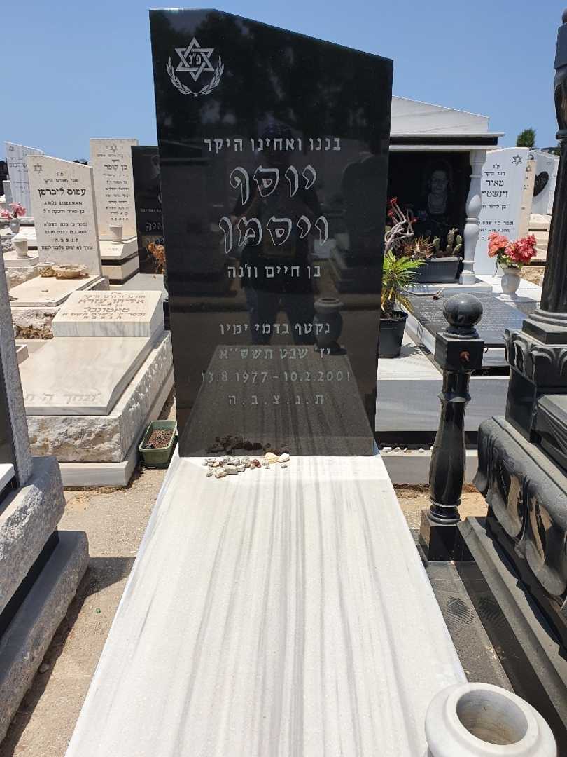 קברו של יוסף וייסמן. תמונה 1