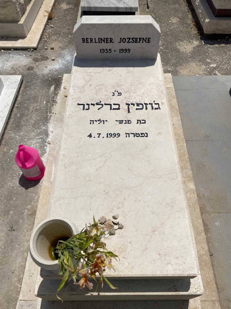 קברו של ג'וזפין ברלינר. תמונה 1