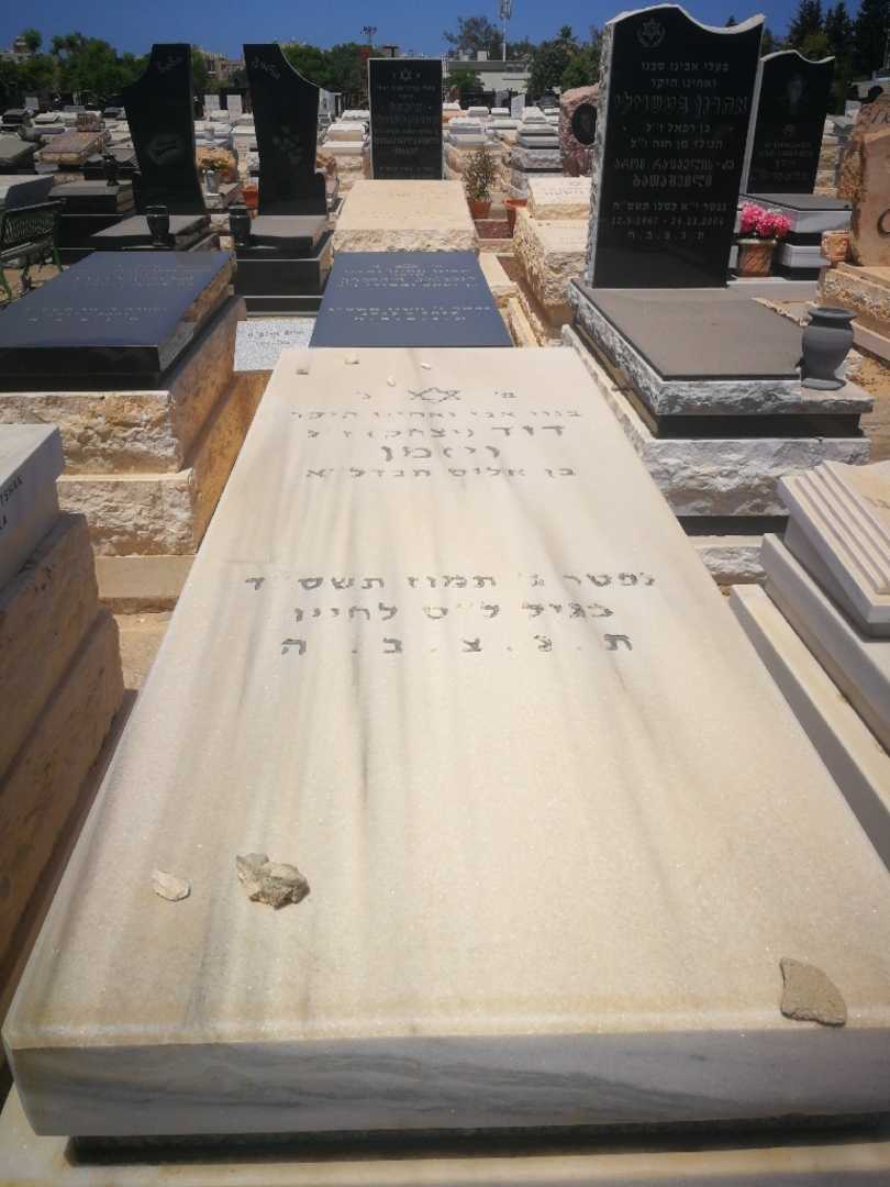 קברו של דוד )יצחק( "יצחק" ויזמן. תמונה 1