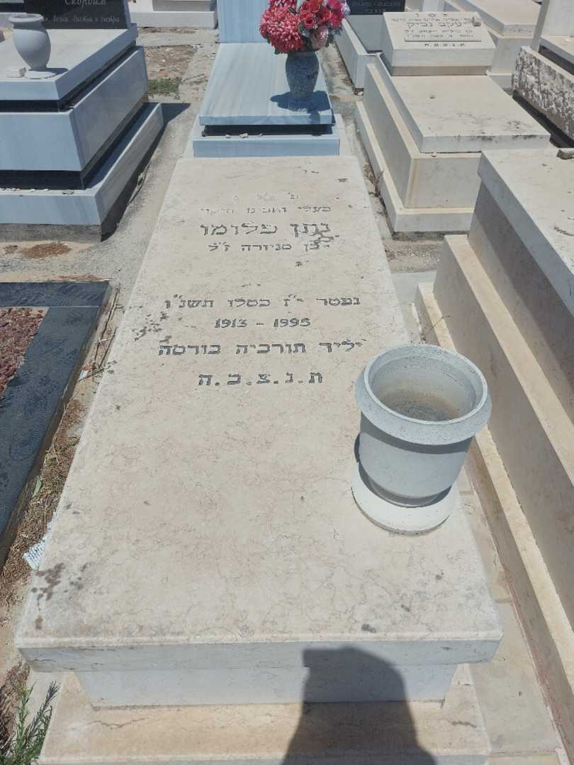 קברו של נתן פלומלי. תמונה 1