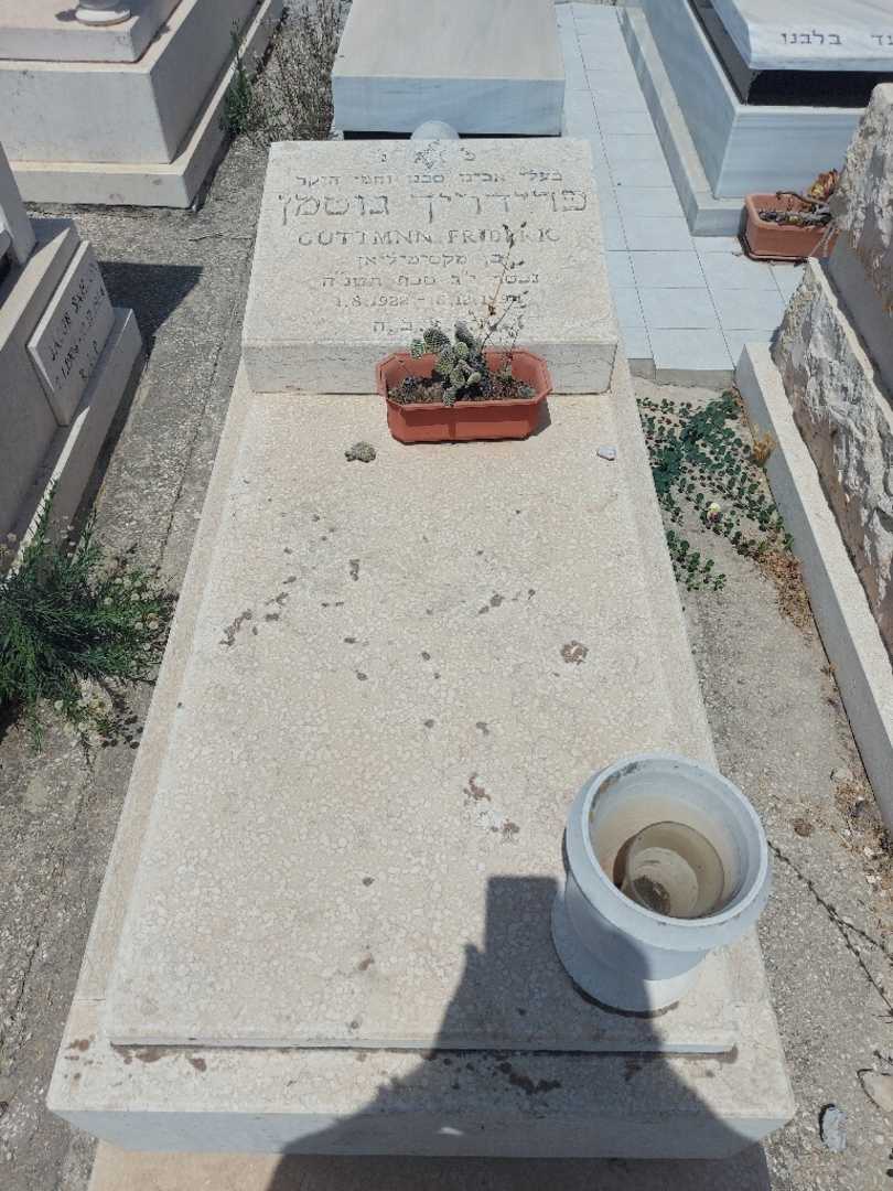 קברו של פרידריך גוטמן. תמונה 1