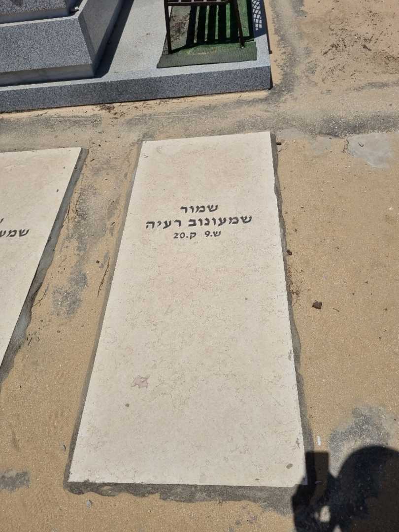 קברו של רעיה שמעונוב. תמונה 1