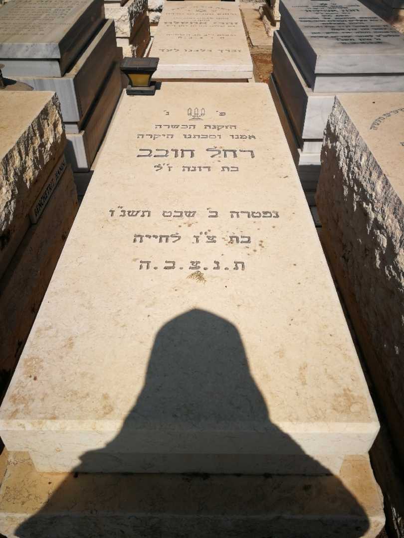 קברו של רחל חובב. תמונה 1