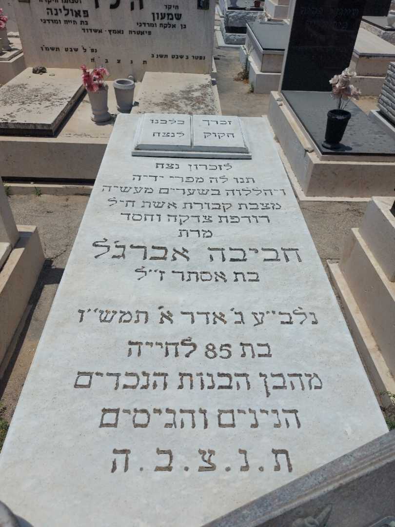 קברו של חביבה אברגיל. תמונה 1