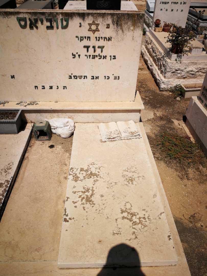 קברו של דוד בן לזר טוביאס. תמונה 2