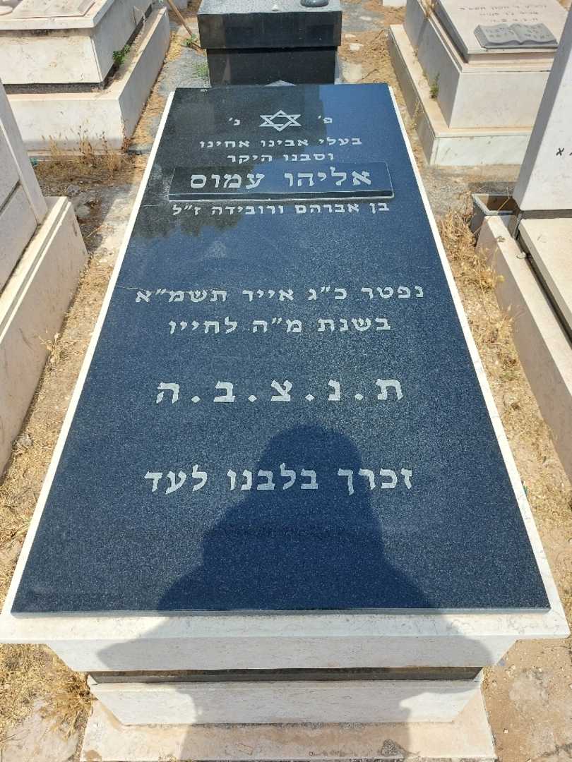 קברו של אליהו עמוס. תמונה 1
