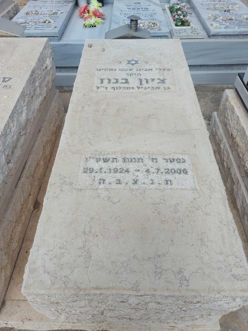 קברו של ציון בנוז. תמונה 1