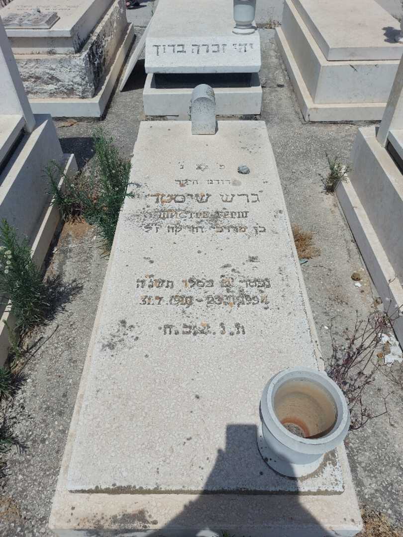 קברו של גרש שיסטר. תמונה 1