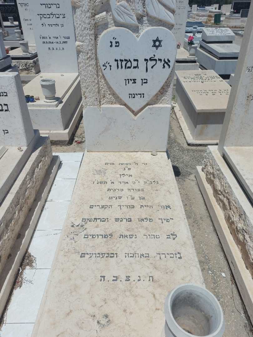 קברו של אילן גמזו. תמונה 1