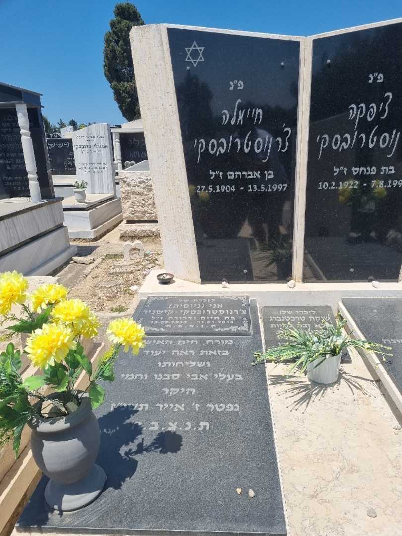 קברו של שוקה טרכטנברג. תמונה 2