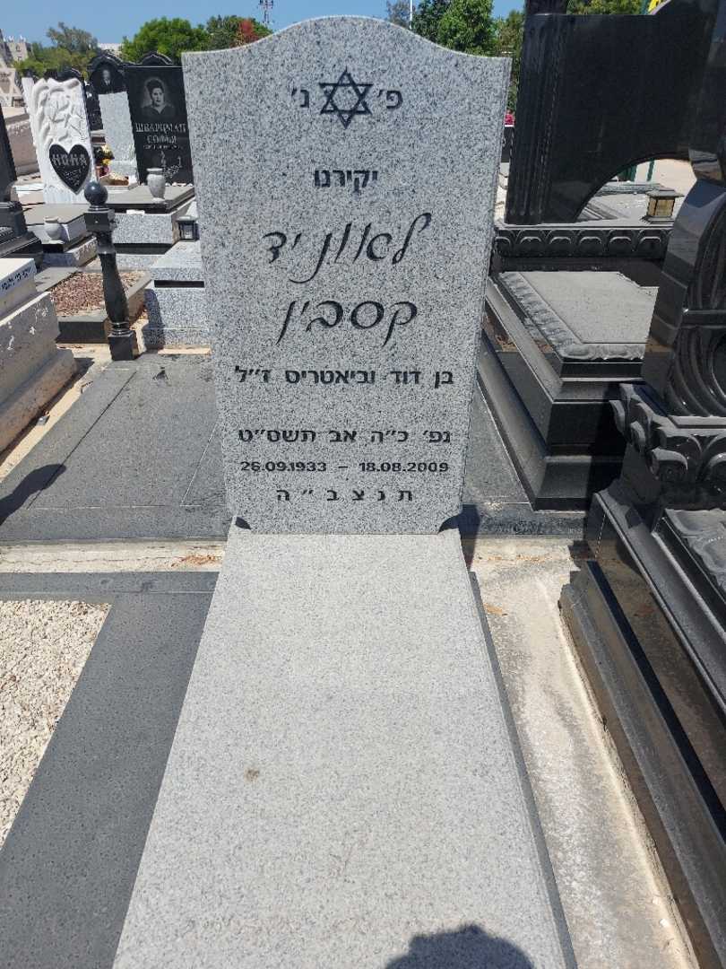 קברו של לאוניד קסבין. תמונה 1