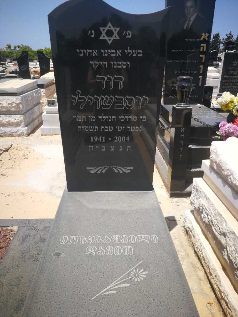 קברו של דוד יוסבשבילי. תמונה 1
