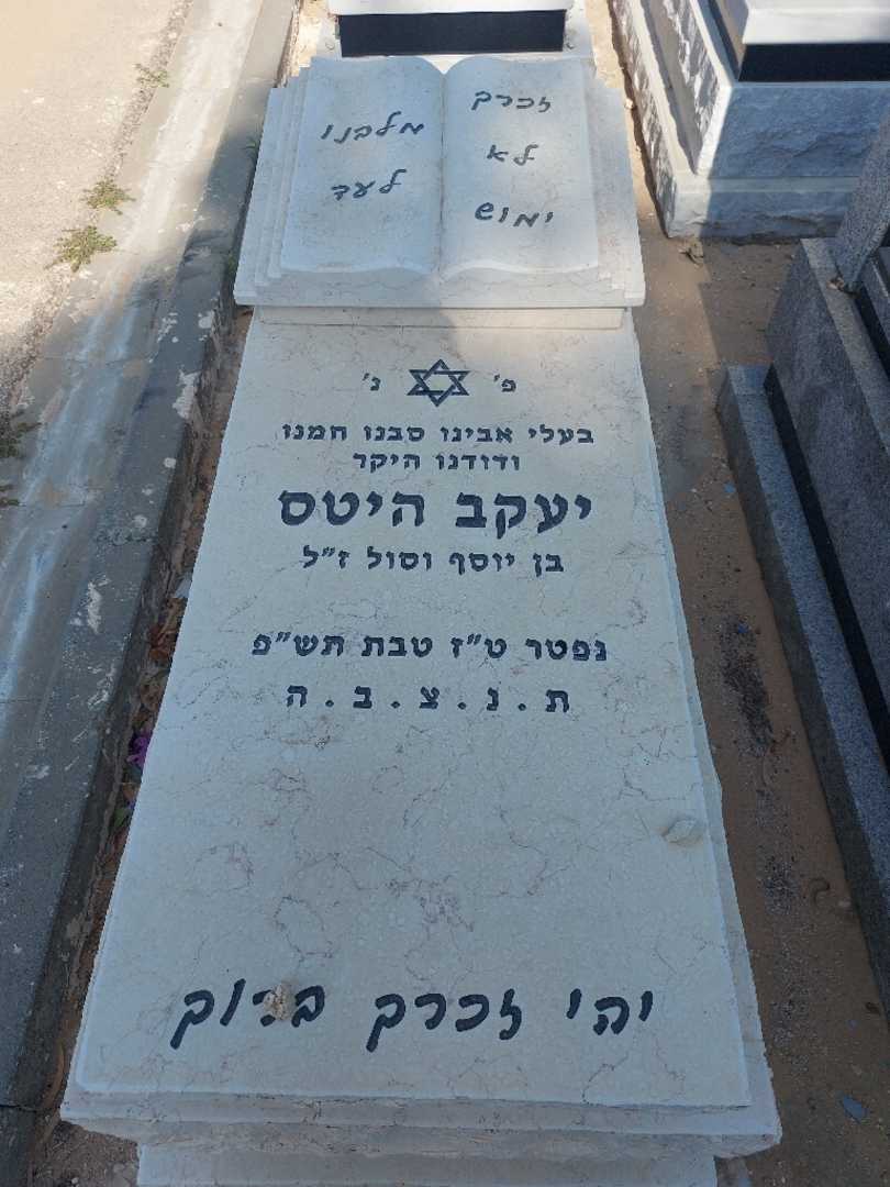 קברו של יעקב היטס. תמונה 1