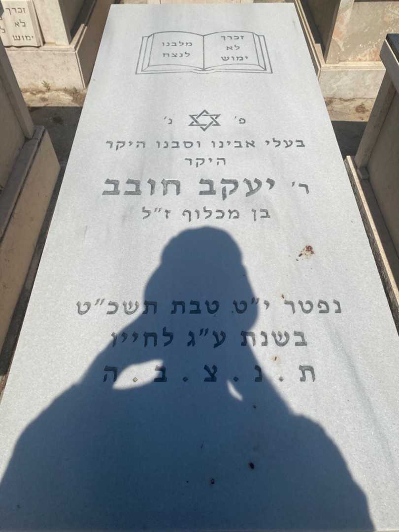 קברו של יעקב חובב. תמונה 1