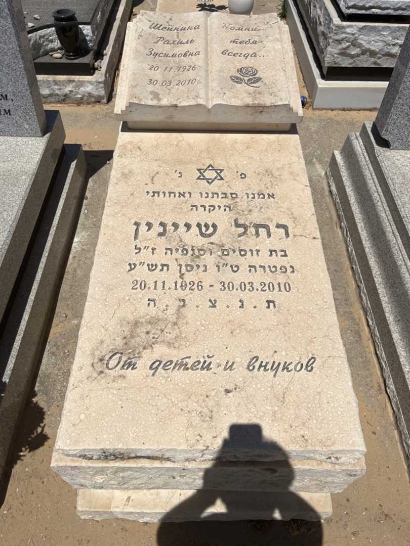 קברו של רחל שיינין. תמונה 1