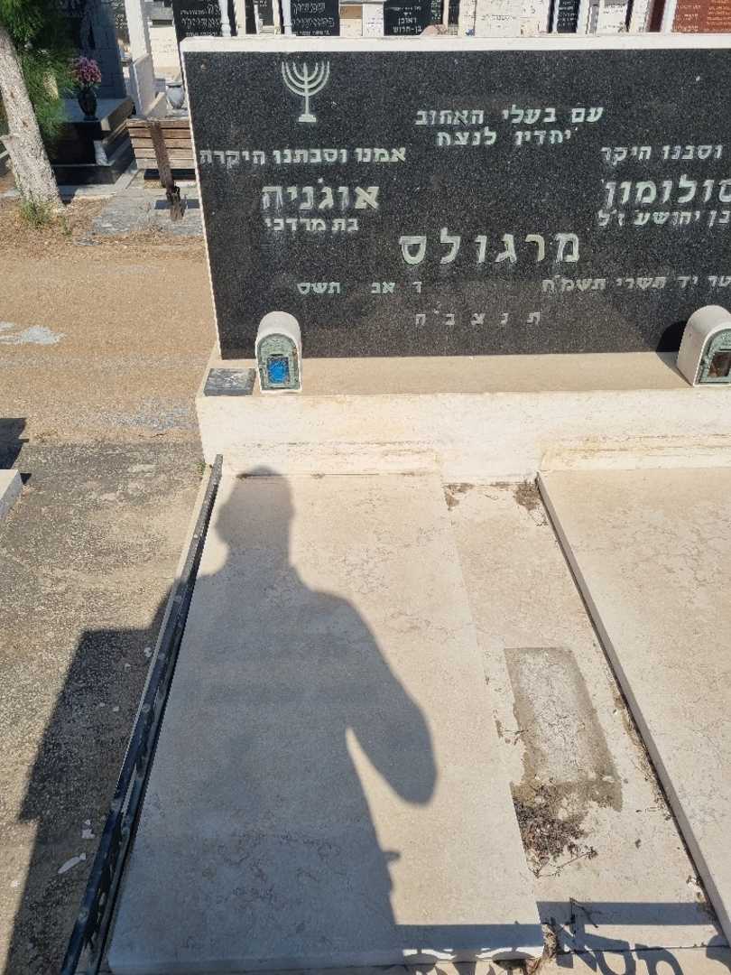 קברו של אוג׳ניה מרגולס. תמונה 2