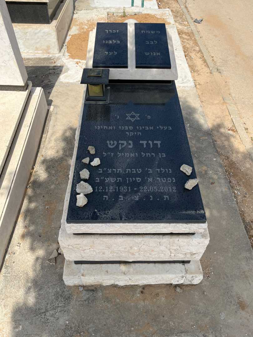 קברו של דוד נקש. תמונה 1