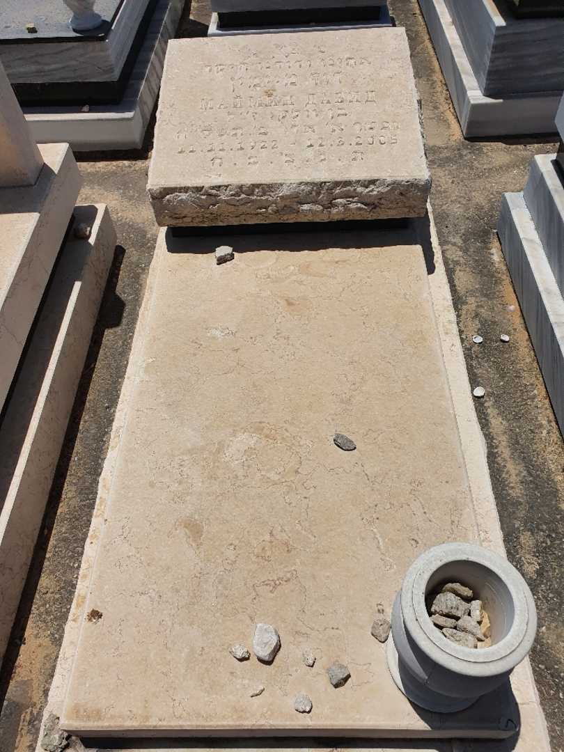 קברו של דוד מיימין. תמונה 1