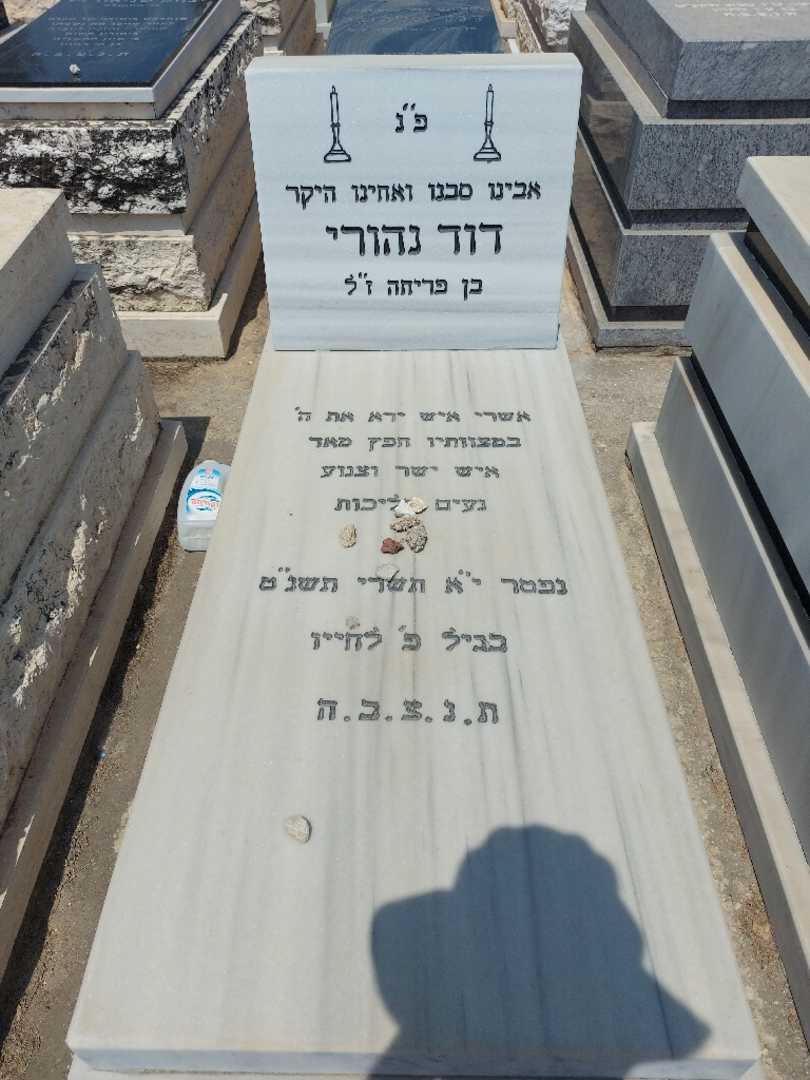 קברו של דוד נהורי. תמונה 1