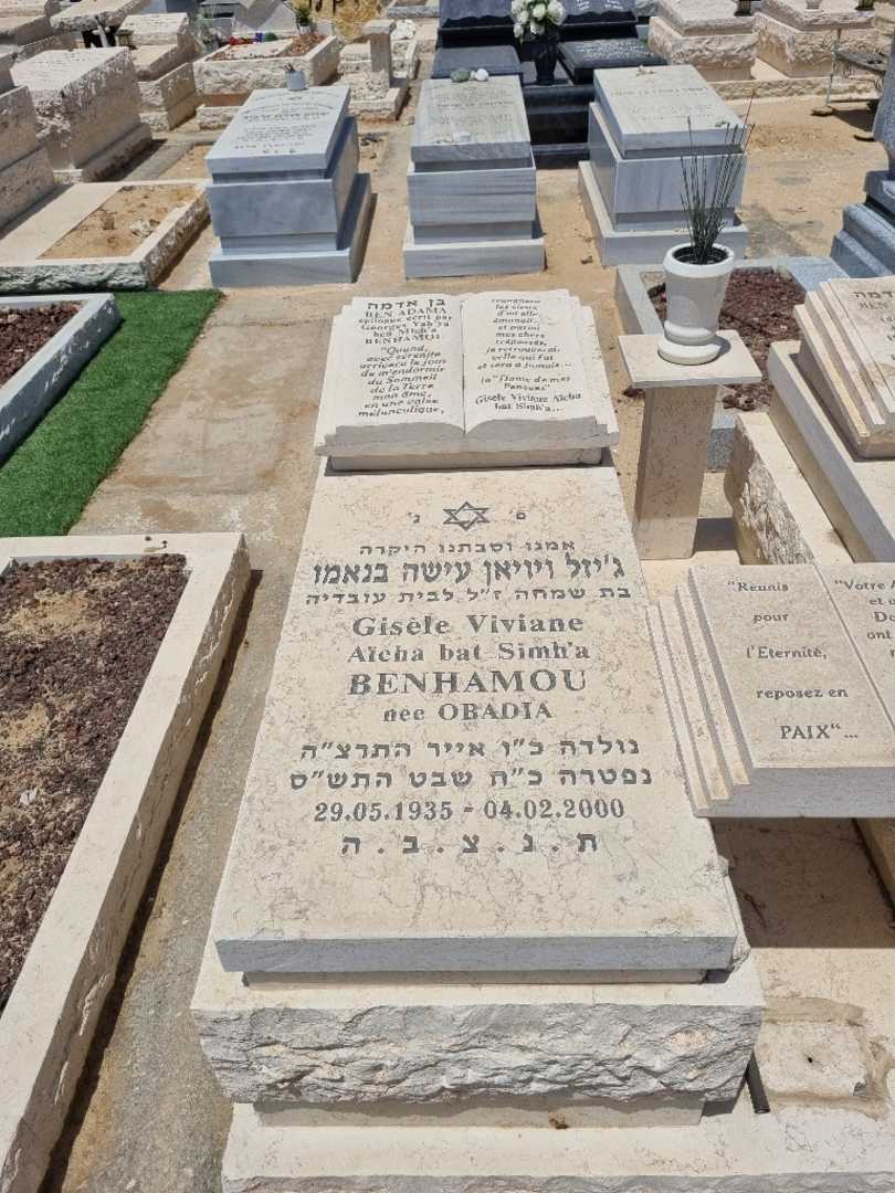 קברו של ג'יזל בנאמו. תמונה 1
