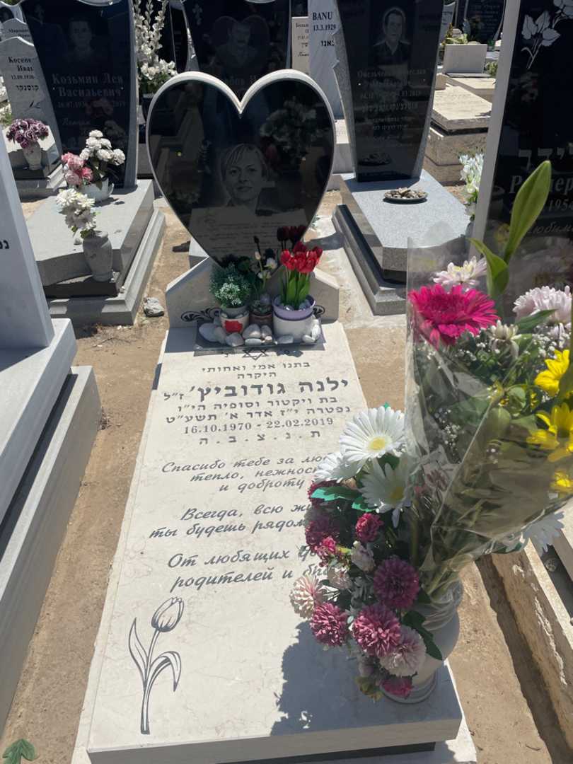 קברו של ילנה גודוביץ'. תמונה 1