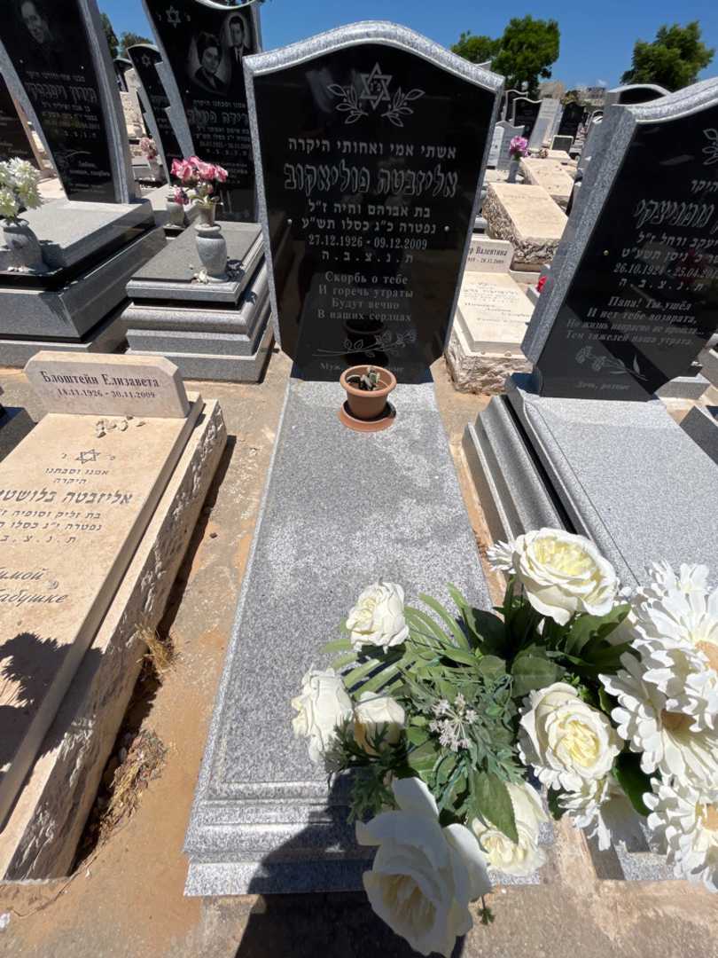 קברו של אליזנטה פוליאקוב. תמונה 1