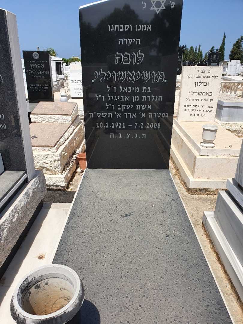 קברו של לובה מושיאשוילי. תמונה 1