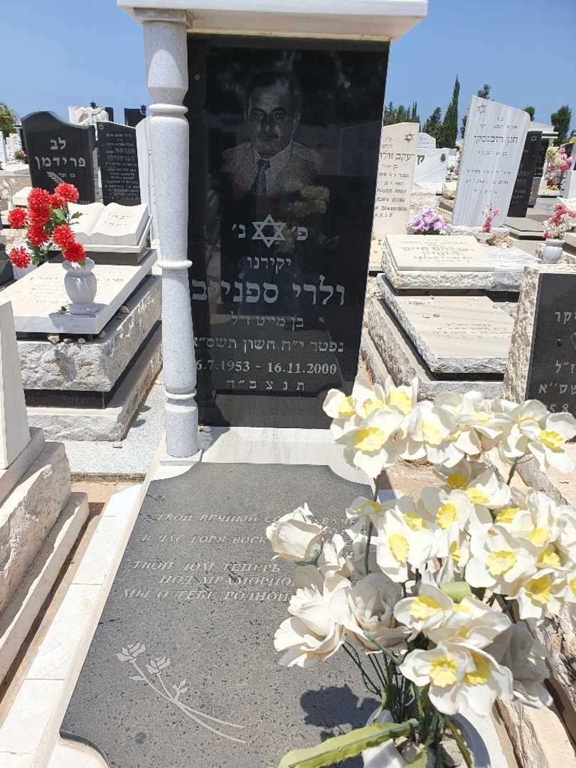 קברו של ולרי ספנייב. תמונה 1