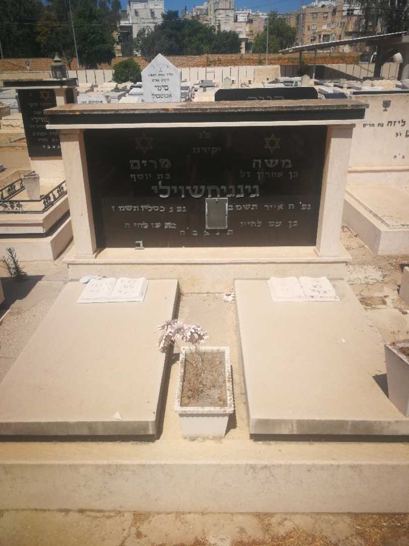 קברו של משה ג'נג'חשוילי. תמונה 1