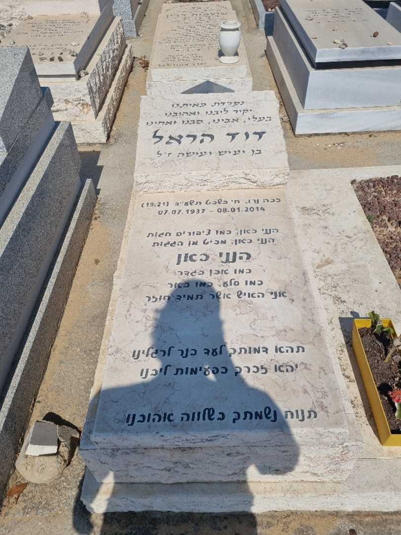 קברו של דוד הראל. תמונה 2