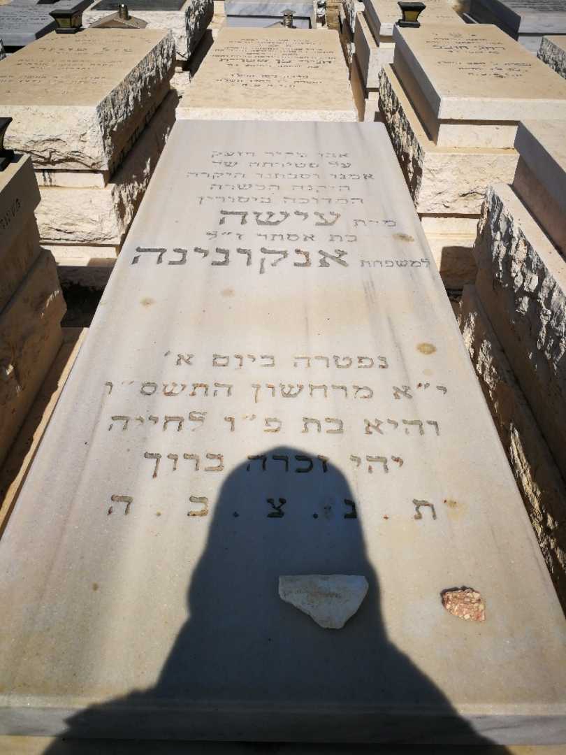 קברו של עישה אנקונינה. תמונה 1
