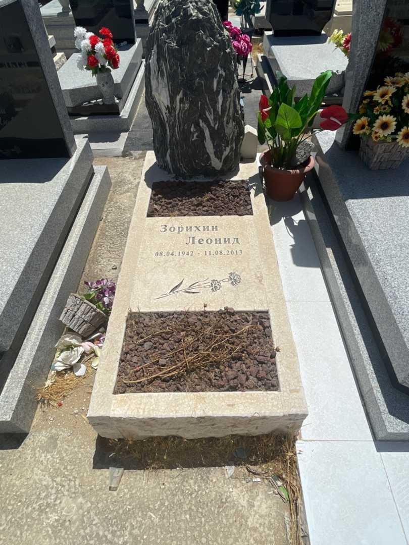 קברו של לאוניד זוריכין. תמונה 1