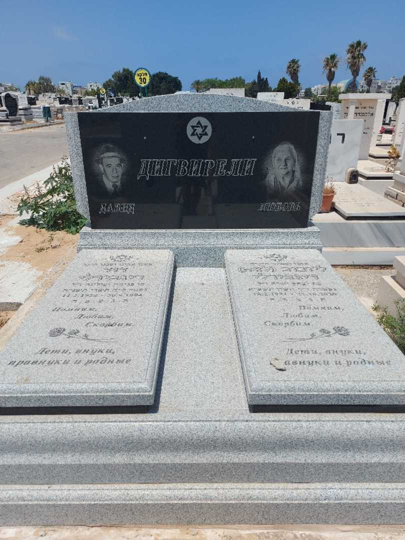 קברו של ליובוב "לאה" דיגברלי. תמונה 2