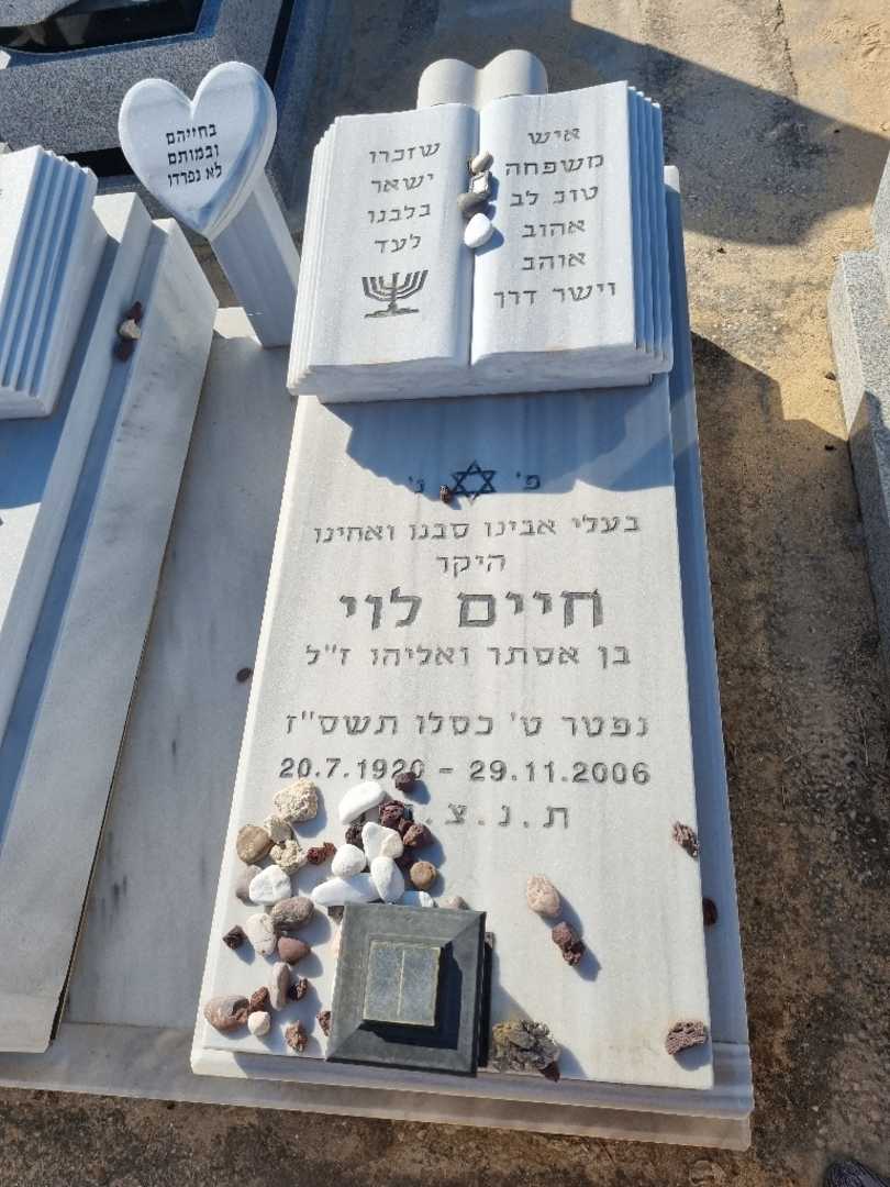 קברו של חיים לוי. תמונה 2