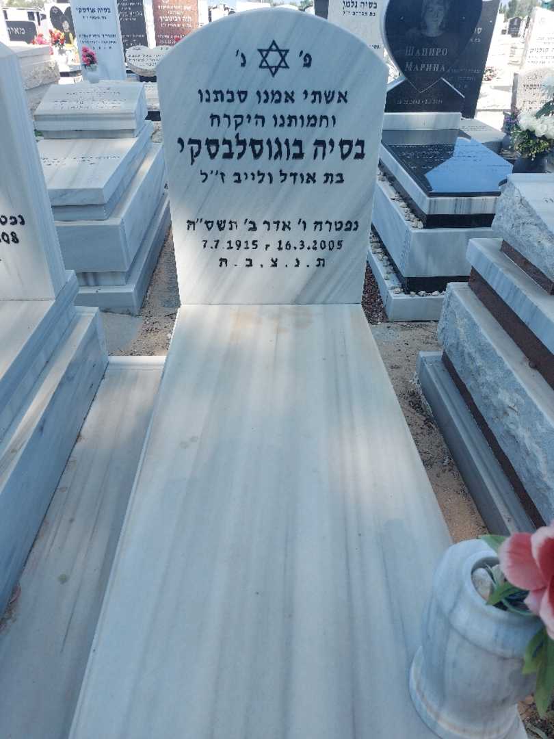 קברו של בסיה בוגוסלבסקי. תמונה 2
